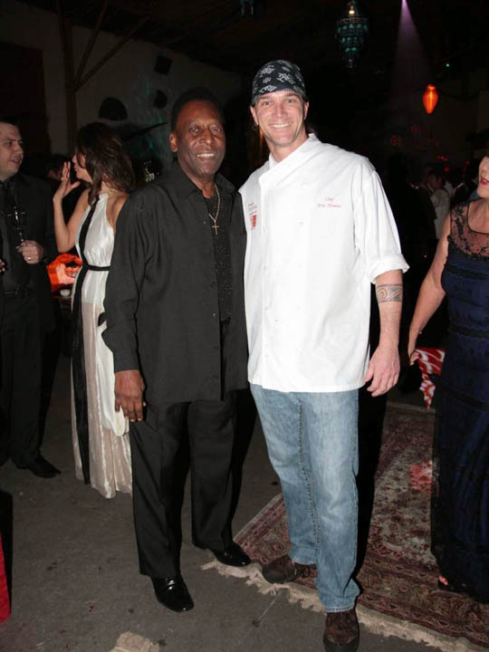 Pele e CHEF ERIC THOMAS